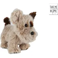 Take Me Home Chien en peluche debout 22 cm Peluche Jouet Take Me Home