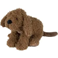 Happy horse Doudou chien Labradoodle Larry 28cm - marron - Jouet en peluche