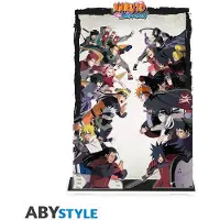 Abystyle Naruto - Combat de groupe - Diorama en acrylique