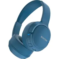 Buxton BHP 7300 BLUE Casque sans fil, fonction mains libres, design pliable, 26 heures d'autonomie, Bluetooth : V5.0 BLE, gamme de fréquences 20 Hz - 20 000 Hz, microphone intégré