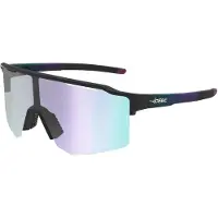 Cebe - Lunettes de soleil photochromiques - Outflow 2 Lite Matt Black Cameleon Vario en Nylon - Rouge