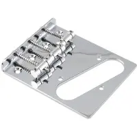 Fazley 10606 chevalet pour guitare style TE, chrome