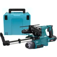 Makita HR011GZ03 Corps De Marteau Combiné SDS-Plus À Batterie Li-ion XGT 40 V Dans Un Coffret Mbox Avec Aspiration De Poussière - 3,3 J