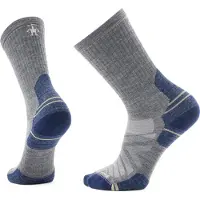 Smartwool - Chaussettes de randonnée en laine de mérinos - Hike Targeted Cushion Crew Socks Medium Gray en Nylon - Taille L - Gris