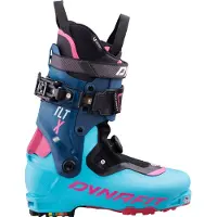 Dynafit - Chaussures de ski de randonnée - TLT X W Silvretta/Pink Glo pour Femme - Taille 25.5 - Bleu