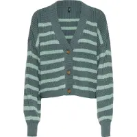 ONLY Cardigan 'ONLCALLIE' vert clair / vert foncé