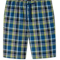Schiesser Pantalon de pyjama ' Mix & Relax ' bleu / olive