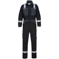 Portwest FR503 WX3 FR Combinaison noire Gr. L