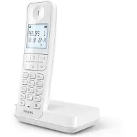 Philips Téléphone sans fil D2701W Solo Blanc