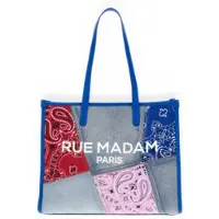 RUE MADAM pour femme. 1551 Sac à provisions multicolore à motif marguerite (OSFA), Casuel, Polyuréthane