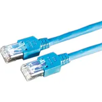 Secomp DÄTWYLER Patchkabel Cat.5e (Class D) S/UTP, CU 5502 flex LSOH, Hirose TM11, blau, 10 m
