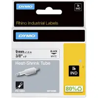Dymo 18053 (S0718280) - (9 mm) - Noir sur blanc - Ruban