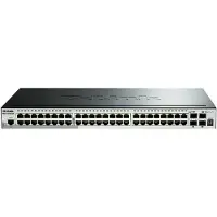 D-Link 52-port Gigabit Smart Switch Noir One Size / EU Plug 220V