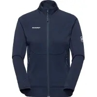 Mammut - Polaire stretch en Polartec Power Stretch zippée - Taiss ML Jacket Women Marine pour Femme - Taille M - Navy