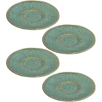 Leonardo Soucoupes à Café Leonardo Matera Vert 11 cm (4-pièces)