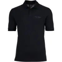 Armani Exchange pour homme. XM001286AF10366UB101 Polo régulier avec logo bleu marine (L), Casuel, Coton, Manche courte
