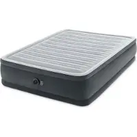 Intex Queen Comfort-Plush Airbed avec pompe intégrée - 203x152x46 cm