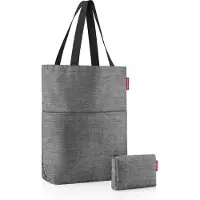 Reisenthel cityshopper 2 set #1, 2-pièces, sac de transport, sacoche, pocketcase, Twist Silver, 25 L, ZD7052