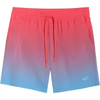 4F Hommes, Short de bain, Herren-Badeshorts, Multicolore, Bleu, (M)