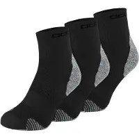 Odlo Chaussettes Odlo Unisex Quarter Ceramicool Run Black-Taille 39 - 41