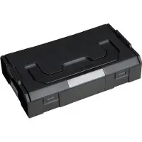 L-BOXX 6100000323 Werkzeugkoffer Mini Schwarz/Anthrazit (Deckel opak)