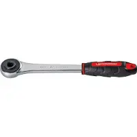 Rothenberger Clé à cliquet, 1/2", R/L, 4 pans, sans insert - 27180