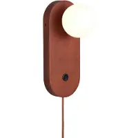 Good&Mojo - Applique murale Java - Marron - Ø 12,5 x 30 cm