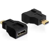 DeLOCK Adaptateur HDMI Micro vers HDMI Mini -