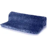 Spirella Tapis de bain HIGHLAND 55x65cm Bleu marine