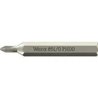 Wera 851 Micro Bits PH 00 x 30mm (Cruciforme Phillips PH)