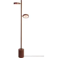 Good&Mojo - Lampadaire Okinawa - Marron - Ø40x146 cm pour le salon, la chambre à coucher