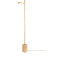 Good&Mojo - Lampadaire Okinawa - Beige - Ø20x146 cm pour le salon, la chambre à coucher