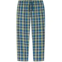 Schiesser Pantalon de pyjama ' Mix Relax ' bleu / vert / olive