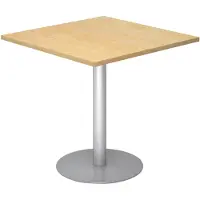 Hjh OFFICE PRO Table de conférence (80 x 80 x 75.50 cm)