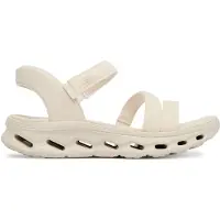 SKECHERS Slip-Ins: Go Walk Glide-Step Sandalen Plat - Beige - Maat 42