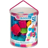 Battat Toys Seau de blocs de soies avec 50 pièces