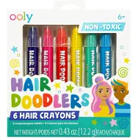 Ooly Crayons Hair Doodlers - lot de 6