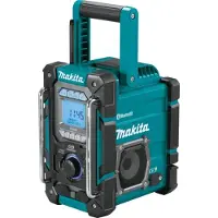 Makita Radio avec chargeur 10.8/14.4/18V Bluetooth Usb Aux Dmr300