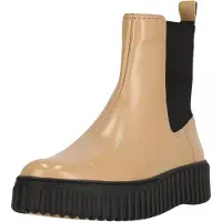 Clarks Chelsea Boots 'Torhill Maple' beige
