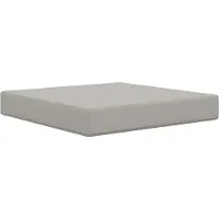 vidaXL Coussin de canapé d'extérieur 3 pcs Gris Polyester