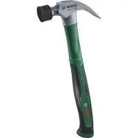 Bosch Outils à main Marteau à panne fendue 450 g / 16 oz + pare-chocs souple
