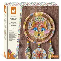 Janod Kit de bricolage attrape-rêves avec lumières - Loisirs créatifs dès 8 ans