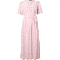Pieces Robe-chemise ' PCTALA' vert / rose / rose