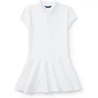 Ralph Lauren Robe enfant POLO DRESS-DRESSES-KNIT filles - Blanc - 12 / 14 ans