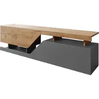 Mirjan 24 Meuble TV ALISON – anthracite / wotan