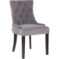 CLP Chaise de salle à manger Aberdeen velours
