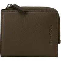 Marc O'Polo Cuir porte-monnaie Manuel Combi Wallet Dark Nickle brun