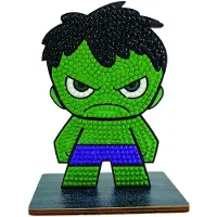 Craft Buddy Hulk, Crystal Art Figur ca. 11x8cm