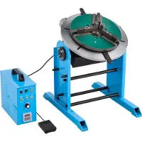 Vevor Positionneur de Soudage Rotatif Charge Horizontale 200 kg Table Tournante de Positionnement de Soudage 120 W pour Découpe