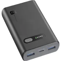 Cellularline PBFAST01PD10000K banque d'alimentation électrique Lithium-Ion (Li-Ion) 10000 mAh Noir
